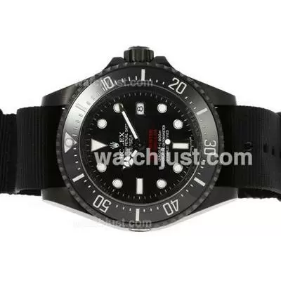 Rolex Pro Hunter Deep Sea Movement Pvd Case With Nylon Strap 1:1 Version