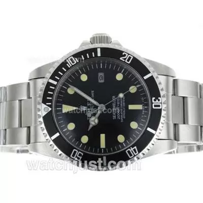 Rolex Sea Dweller Automatic Movement With Black Dial S/s