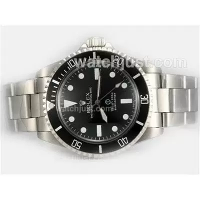 Rolex Submariner Automatic With Black Dial Vintage Edition