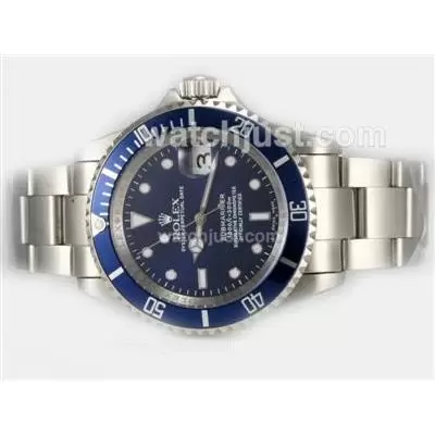 Rolex Submariner Automatic Movement With Blue Dial Summer Blue Special Edition