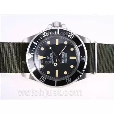 Rolex Submariner Comex Vintage Edition With Green Nylon Strap