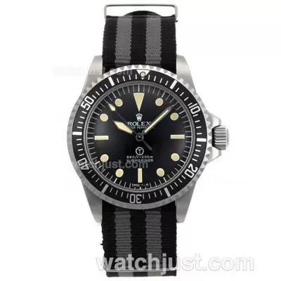 Rolex Submariner Automatic Movement With Black Dial Vintage Edition