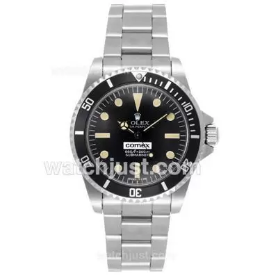 Rolex Submariner Comex Automatic Movement With Black Dial S/s Vintage Edition