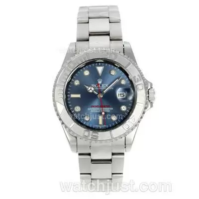 Rolex Yacht Master Automatic With Dark Blue Dial S/s