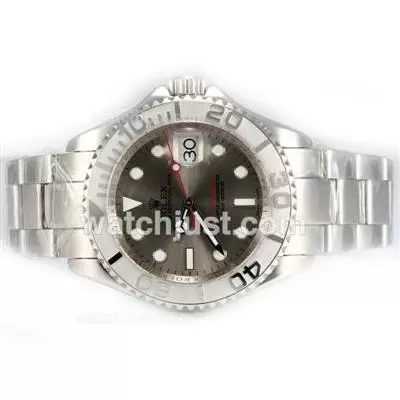 Rolex Yacht Master Automatic Movement With Gray Dial