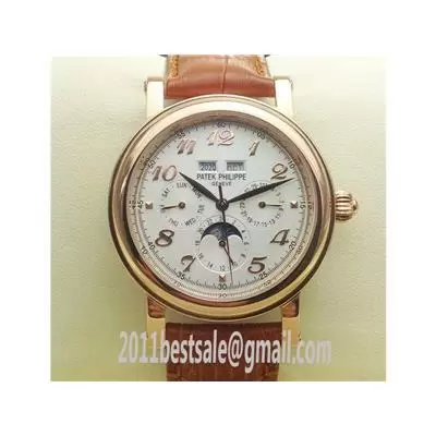 Patek Philippe Complications Arabic Numerals Rose Gold Case