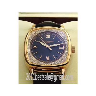 Patek Philippe Gondolo Diamonds Black Dial