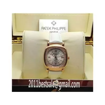 Patek Philippe Gondolo Silvery Dial Rose Gold Case