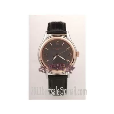 Patek Philippe Calatrava Deep Grey Dial Rose Gold Bezel