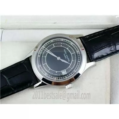 Patek Philippe Watches Swiss Eta 2824 Movement Black Dial