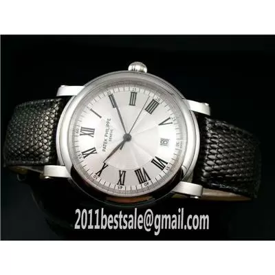 Swiss Patek Philippe Watches Swiss Eta 2824 Movement White Dial