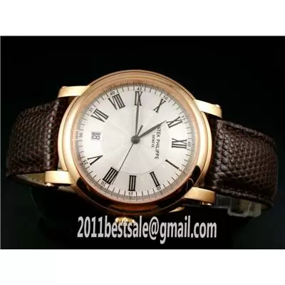 Swiss Patek Philippe Watches Swiss Eta 2824 Movement White Dial