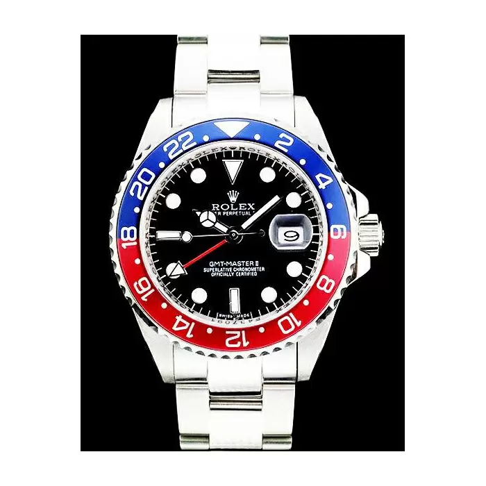 Swiss Rolex Gmt Master Ii Blue Red Black Ceramic Bezel Dial Best Luxury Watches