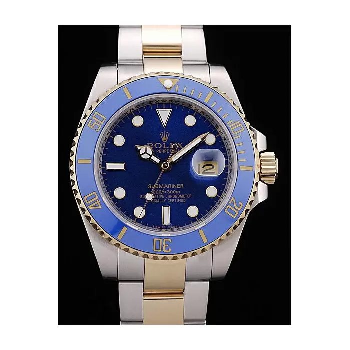 Swiss Rolex Submariner Blue Dial Blue Tachymeter Best Luxury Watches