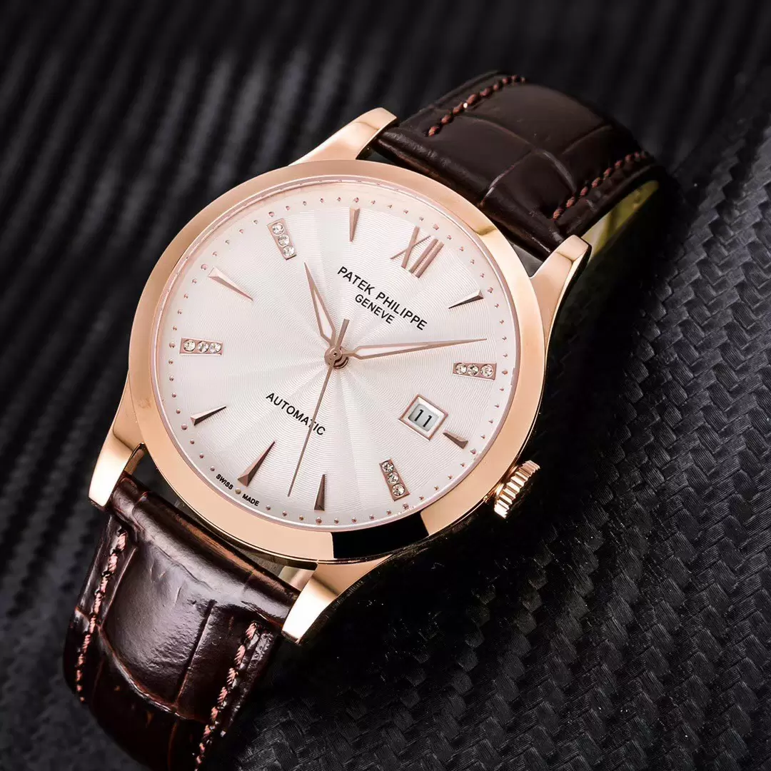 Swiss Patek Philippe With Leather Strap