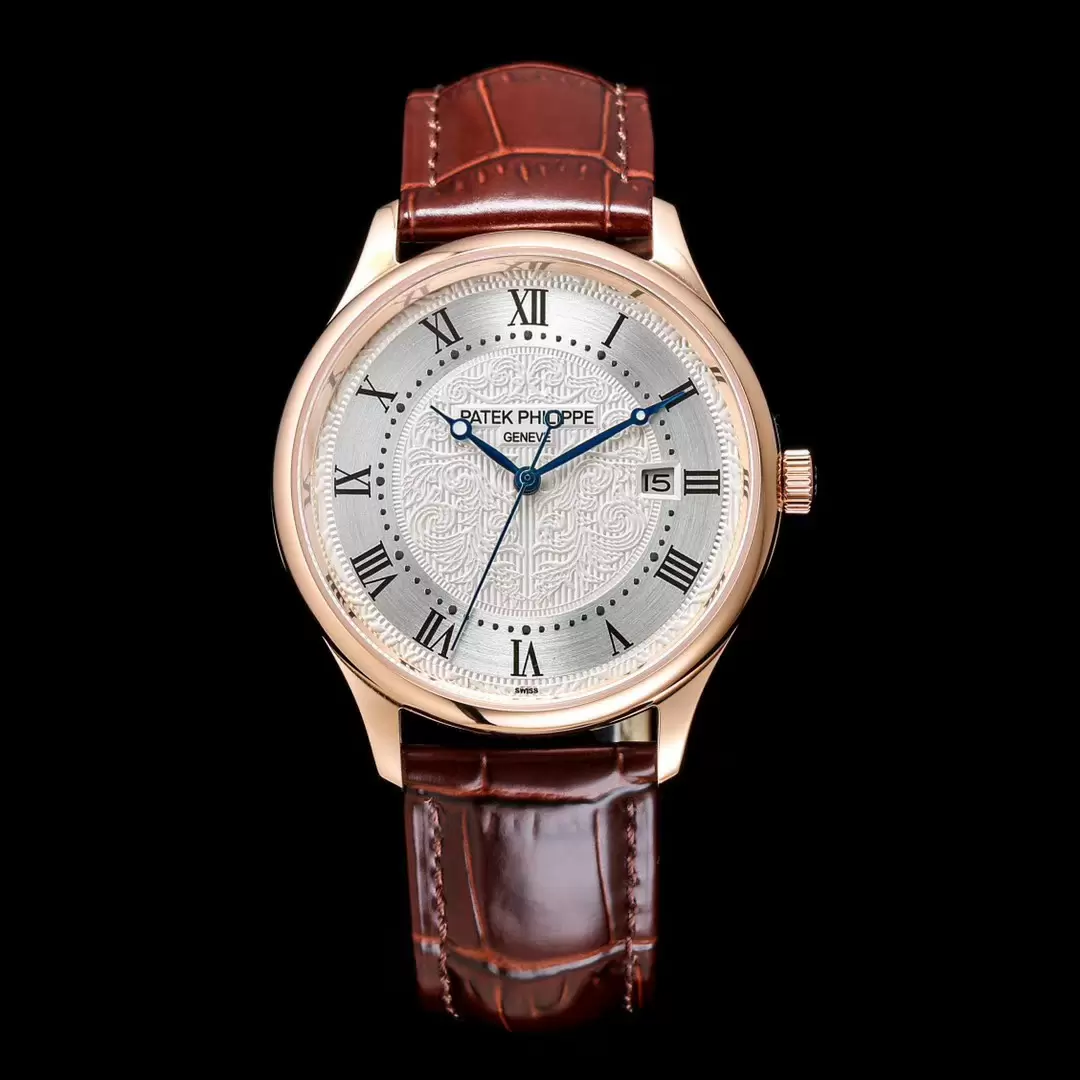 Swiss Patek Philippe With Leather Strap